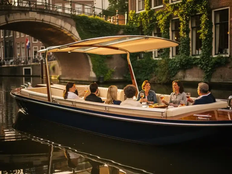 What does a typical canal cruise in Haarlem look like?